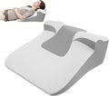 Bed Wedge Pillow for Sleep Apnea, Acid Reflux & Snoring Relief, Post-Surgery Recovery Pillow with Ergonomic 3-in-1 Certified Memory Foam for Back, Neck & Head Support