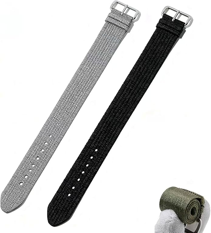 Replacement Band for Hume Health Band, Nylon Loop for Hume Band, Adjustable Soft Woven Nylon & Adjustable Clasp Buckle, Soft Breathable Sport Wristband for Fitness Tracker