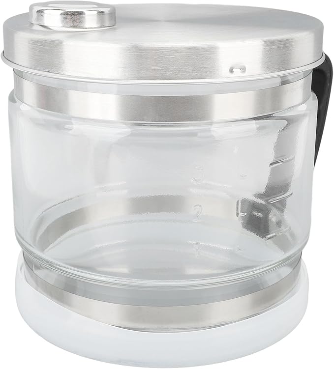Fabater Glass Carafe, 1 Gallon / 4L Water Jar for Distiller, Replacement Collection Bottle, Compatible With Most Countertop Distillers, Storage for Juice
