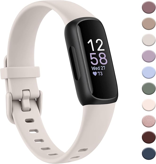 AK Band Compatible with Fitbit Inspire 3 Bands for Women Men, Adjustable Replacement Sport Wristbands Straps for Fitbit Inspire 3 Fitness Tracker