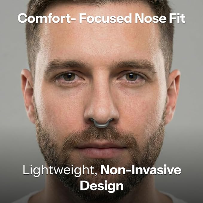 Nasal Nasal Dilator for Sleeping – Internal Nasal Vent to Support Airflow, Comfortable Nasal Breathing Aid, Reusable Silicone Nose Vents (Large (8 Pieces))