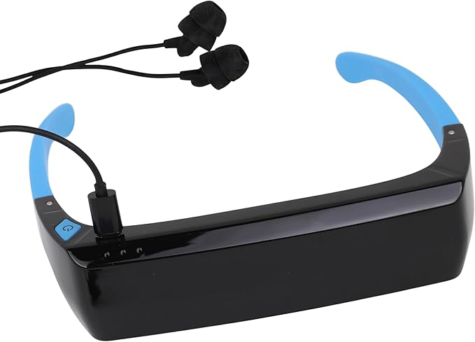 40Hz Light and Sound Therapy Wellness Glasses Device | Wearable Gamma Light and Sound Synchronized Machine for Mental Clarity