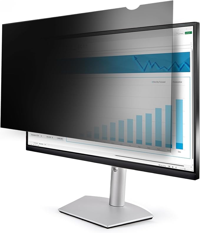 StarTech.com 31.5-inch 16:9 Computer Monitor Privacy Screen, Anti-Glare Privacy Filter, Monitor Screen Protector, +/- 30 Deg
