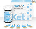 Medilax Blood Ketone Test Strips - 50 Count, Accurate Blood Keto Measurement for ketogenic Diet, Compatible with Medilax 2-1 Meter