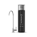 Brio 11" Undersink Water Filtration System for Sink Faucet Drinking Water | 3 Stage Single Housing Filter (0.5 Micron) with Faucet | 10,000 Gallons or 2 Years | Filters Dirt, Chlorine, Lead, Mercury+