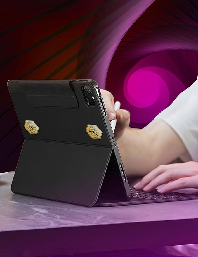 Protection Sticker from All Phones/Tablets/Laptops/All Devices Gold (6 Pcs)