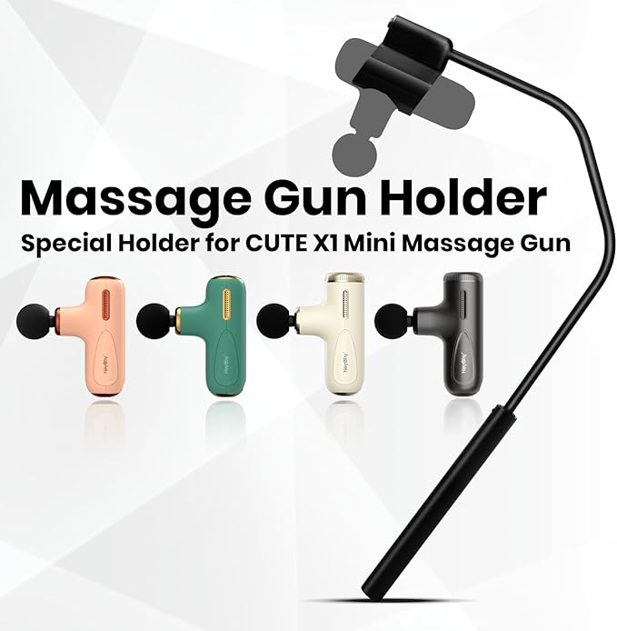 Super Mini Massage Gun Holder for Back, Compatible with Most Super Mini Massage Guns, for Hard to Reach Areas (Works with C1 Mini & C1 Max)