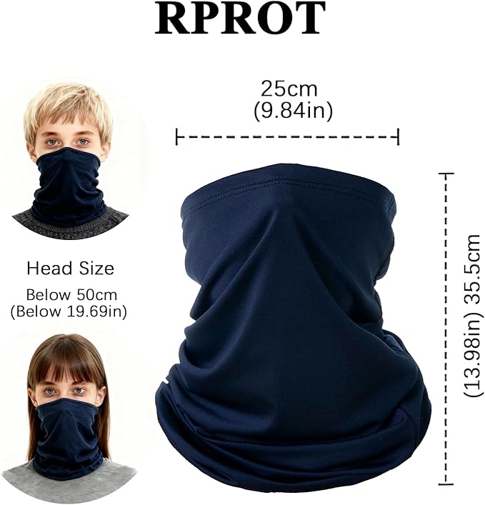 Protection Scarf,Effective 99.99% Anti R.adiation Neck Warmer,E.M.F Protection Face Covering Shielding Cell WiFi 5G RF