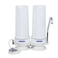 Smart Countertop Water Filter System | Crystal Quest (Double, White - Polypropylene)