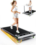 Walking Pad with Incline, Akluer Incline Treadmills for Home, 2.5 HP Under Desk Treadmill Small with Remote Control, Walking Pad Small Treadmill with LED Display