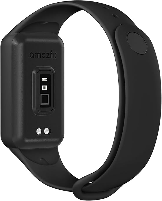 Amzpas TPU Bands for Amazfit Band 7 Fitness & Health Tracker, 3 Pack Soft Breathable Wristband, Adjustable Replacement Sportt Strap for Women Men