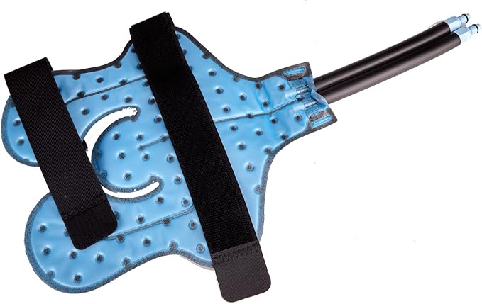Cold Water Therapy Versatile-Fit Pad for PMT Cryotherapy Unit - Post Surgery and Injury Recovery - Pad Only for Circulating Ice Machine for Knee, Shoulder Pain Relief - with Custom couplings