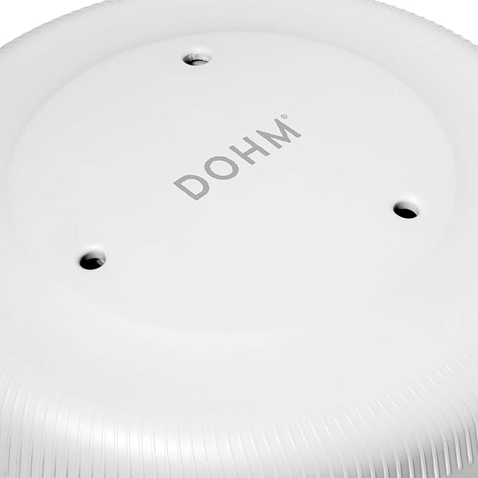 Yogasleep Dohm UNO White Noise Sound Machine (White) With Real Fan Inside for Non-Looping White Noise, For Travel, Office Privacy, Meditation, Sleep Aid For Adults & Baby, Registry Gift