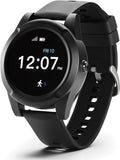 Home & WELLNESS co. SENIOR SAFETY SYSTEM Stride Medical Alert Watch- Assistance Device with GPS Tracking, Emergency Call Button, AT&T Network, Stylish Design