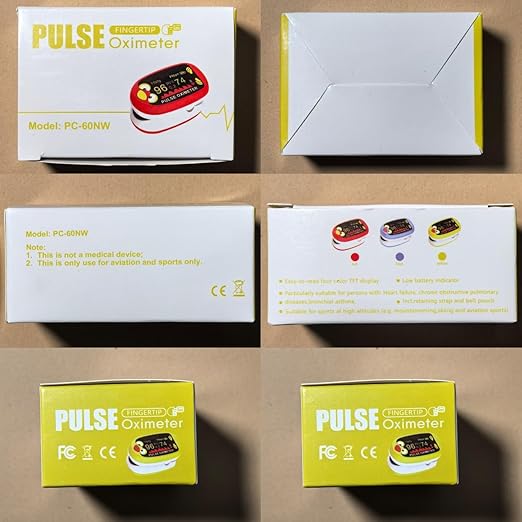 Children Pulse Oximeter for Kids, Pediatric Fingertip Oximeter with Accurate SpO₂ PR Monitoring, Cute Kids Fingertip Pulse Oximeter for Daily Wellness Tracking
