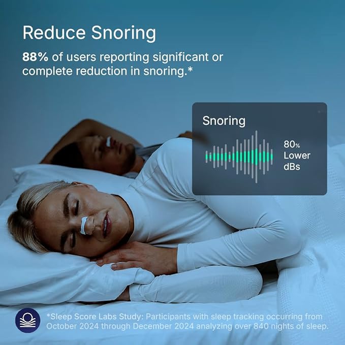 Intake Breathing Nasal Strip Starter Kit (30 Ct) with Travel Case | Reduces Snoring, Improves Sleep | Sweat-Resistant, Skin-Safe | Compact Solution for On-The-Go | Holds Up to 5 Strips