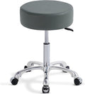 Comfy Memory Foam Heavy Duty Rolling Stool,Adjustable Chair with Wheels for Doctor,Shop,Nail Tech,Potters,Medical,Massage,Artist,Tattoo,Studio,Office,Pedicure(Gray)