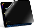 PYS Privacy Screen Protector for iPad Pro 11 Inch M4 2024 5th Gen, Nano Detachable 30-Degree Privacy Filter, Reusable & Removable, Matte Finish Anti-Glare, Anti-Scratch, Easy Installation