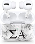 Apple AirPod Pro Skin 3M Custom Vinyl Wraps Decal Sticker Stylish Covers for Protection & Customization for 2019 Model A2190 - Sigma Alpha