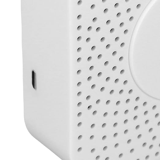 Air Quality Tester Smart Air Quality Tester | WiFi APP Control CO2 Detector | Monitors HCHO, VOCs, Temperature, Humidity & PM2.5 | Durable ABS Design | Ideal for Home & Office Use