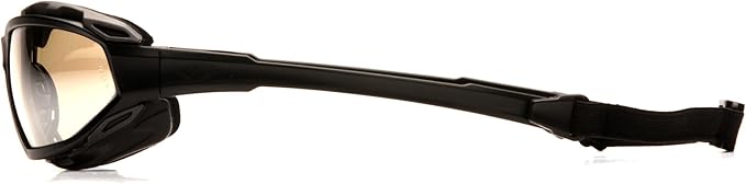 Pyramex Safety Highlander XP Eyewear, Frame/Indoor-Outdoor Mirror Anti-Fog Lens