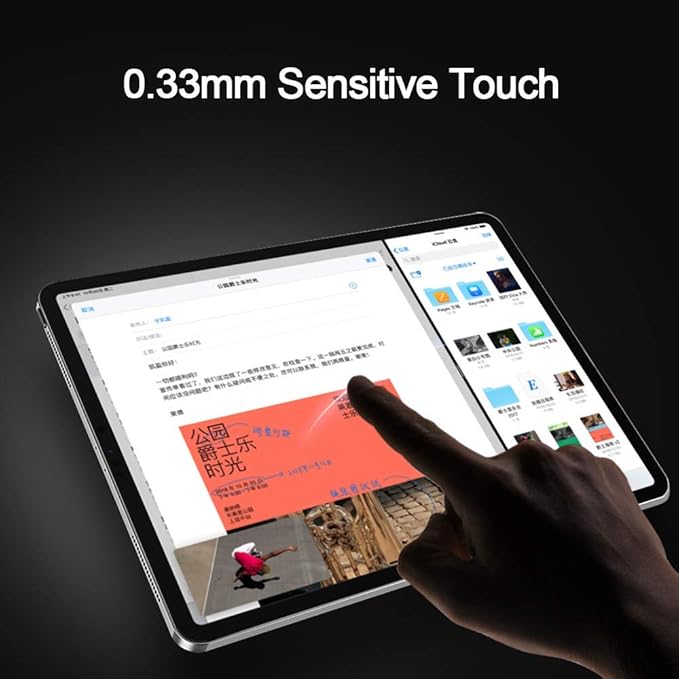 PERFECTSIGHT Medical-Grade Screen Protector Compatible with iPad Pro 12.9 6th/5th/4th/3th Gen (2022/2021/2020/2018), [HD Clear Eye Protection] Anti Blue Light Filter 6 Radiations Tempered Glass