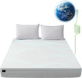 Grounding Sheets Twin,12% Pure Silver,Grounded Bed Sheet,Grounding Fitted Sheet with Deep Pockets,Improved Sleep,Earth Connecting Bedding (Beige,Twin)