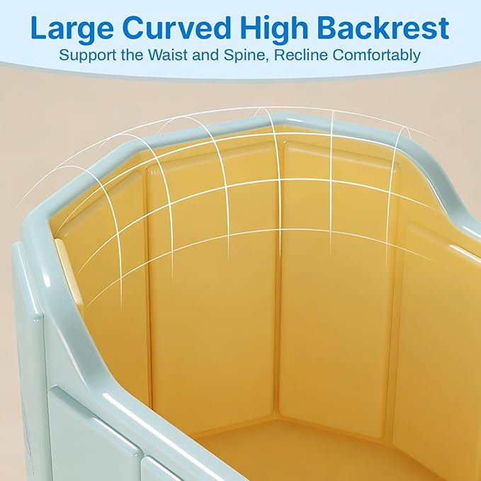 Portable Foldable Bathtub, Freestanding Bathtub No Installation, Bathroom SPA Soaking Bath Tub, Shower Stall Collapsible Hot & Ice Bath Tub (Black+Green, 47.2"L x 21.6"W x 19.6"H)