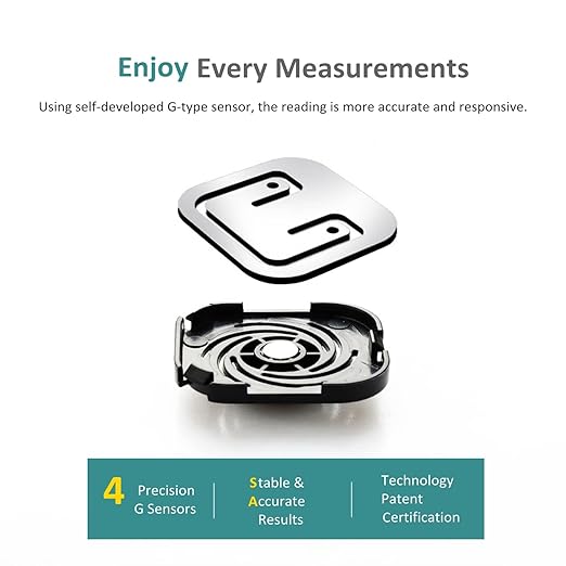 Bathroom Scale for Body Weight, NUTRI FIT Digital Weighing Scale Accurate Electric Weight Loss Watcher Scale, 330 lb Capacity, Step on Technology with AAA Batteries, Birthday Gifts