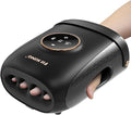 FIT KING Cordless Hand Massager with Compression & Heating, Fingers Wrap Massage for Arthritis Pain and Carpal Tunnel, Large Space for Both Men and Women (Black)