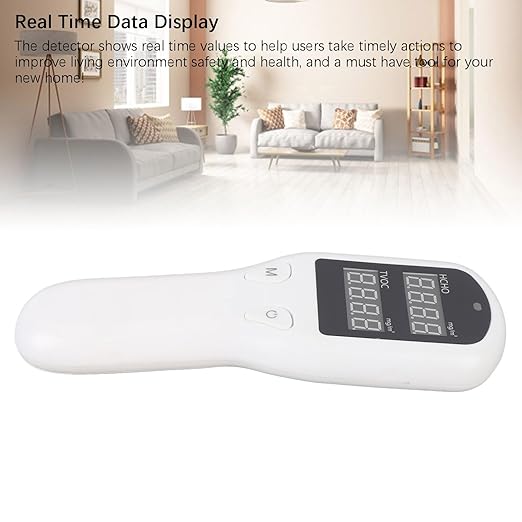 Marhynchus 2 in 1 Air Quality Tester Indoor Air Quality Monitor Portable VOC & Odor Detector with Real Time Display for Home Office New Houses