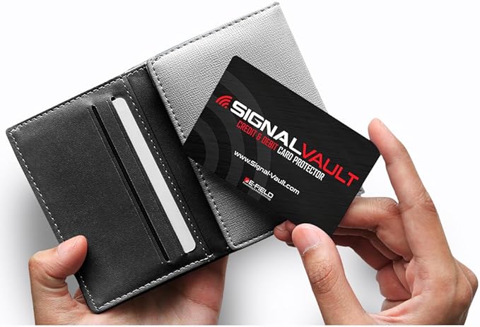 SignalVault Credit & Debit Card Protector - As Seen On Shark Tank
