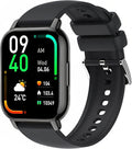 Harikiri 22mm Silicone Bands Compatible with Popglory/Fitpolo/FITVII/Gydom/Woneligo/ENOMIR/TOOBUR/Veryfit/Poounur/RUIMEN,Quick Release Watch Strap for Men Women
