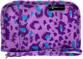 Sugar Medical Diabetes Supply Case | Medical Supplies Travel Bag | Glucose Meter Organizer | Diabetic Care Products | Glucometer Kit (Purple Leopard)