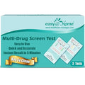 Easy@Home Multi-Drug Screen Test: 2 Pack Urine Drug Tests Kit, Testing AMP,BZO,COC,THC,MET,MOR,OXY,BAR,BUP,MDMA,PCP,MTD, All in One Screening Tests Panel, Marijuana Urine Drugs Test #EDOAP-6125B