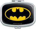 Graphics & More Batman Classic Bat Shield Logo Rectangle Pill Case Trinket Gift Box