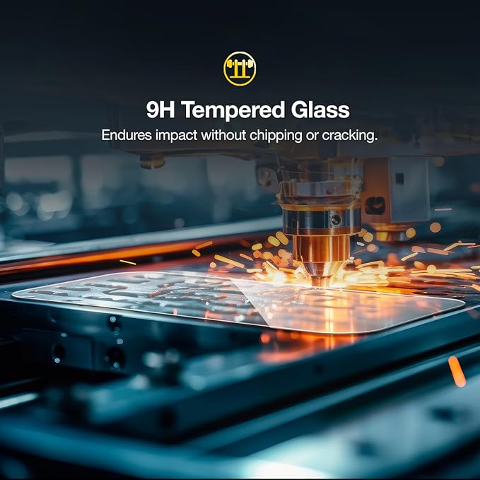 magglass Matte Screen Protector for Samsung Galaxy S24 & Galaxy S25, Anti Glare Tempered Glass with Easy Applicator (6.2")