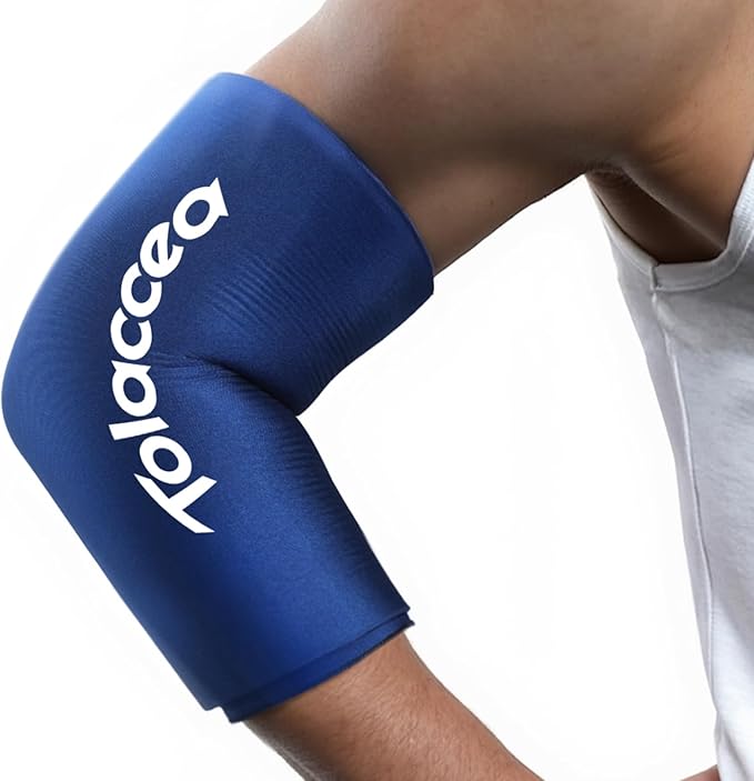 Tolaccea Hot & Cold Therapy Flexible Ice Packs (Blue, X-Large)