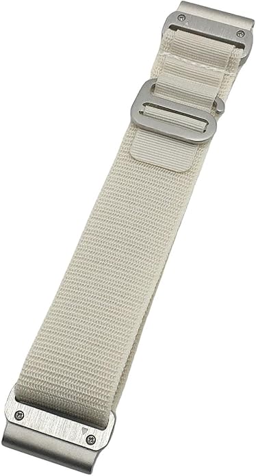 Custom Fit by Wrist Size, Small & Large Wrists, for Garmin Nylon Watch Band –– Compatible with QuickFit 20mm / 22mm / 26mm, Fenix 7, Instinct 2X, Forerunner, Epix, Tactix, MARQ, quatix, Approach