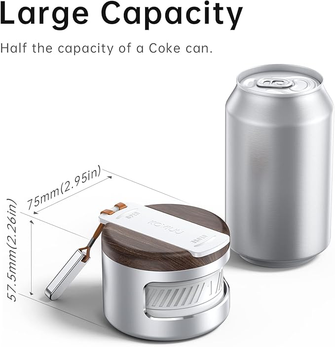 Metal Pill Organizer 4 Times a Day, Daily Pill Box 4 Compartment, Travel Pill Container for Purse Small Pill case, Vitamin Holder Organizer, Portable Pillbox for Medicine Supplement, Silver