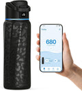 BOOST Smart Water Bottle with Reminder & Tracker, Double Wall Vacuum Insulated Bottles Stainless Steel, 32oz BPA-Free Wide Mouth for School, Gym, Office, Ideal for Mother's Day