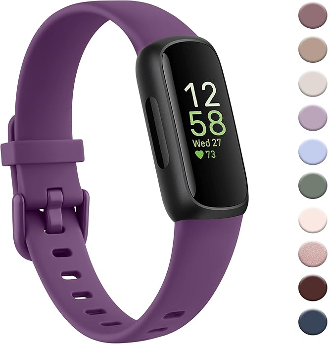 AK Band Compatible with Fitbit Inspire 3 Bands for Women Men, Adjustable Replacement Sport Wristbands Straps for Fitbit Inspire 3 Fitness Tracker