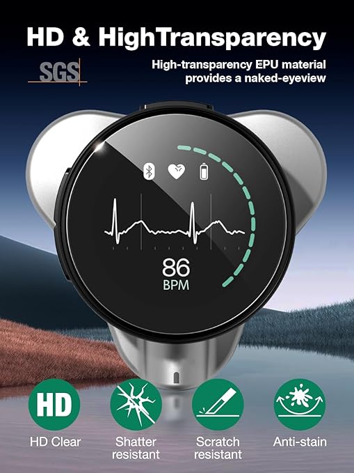 3-Pack for EKO CORE 500™ Digital Stethoscope Screen Protector [HD Clear Flexible EPU Film+Self-Healing][Anti-Scratch][Bubble-Free]