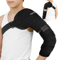 REVIX Youth Arm Ice Pack Wrap for Pitchers – Reusable Ice Arm Sleeve for Young Volleyball Player & Athletes, Cold Compression Therapy for Shoulder & Elbow, Throwing Recovery, Muscle Relax & Daily Use