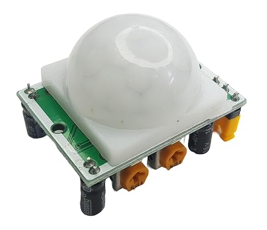 HC SR501 PIR Motion Sensor Module Infrared Motion Detector Compatible with Arduino ESP32 ESP8266 Raspberry Pi for Motion Detection and DIY Home Automation Projects, 2 Pieces
