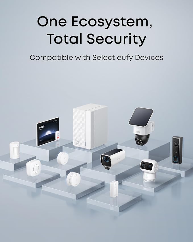 eufy Motion Sensor E20, Pet-Friendly Detection to Reduce False Alarms, Extended 5-Year Battery Life, Easy and Versatile Installation, Requires HomeBase 2, 3, Mini, or Pro