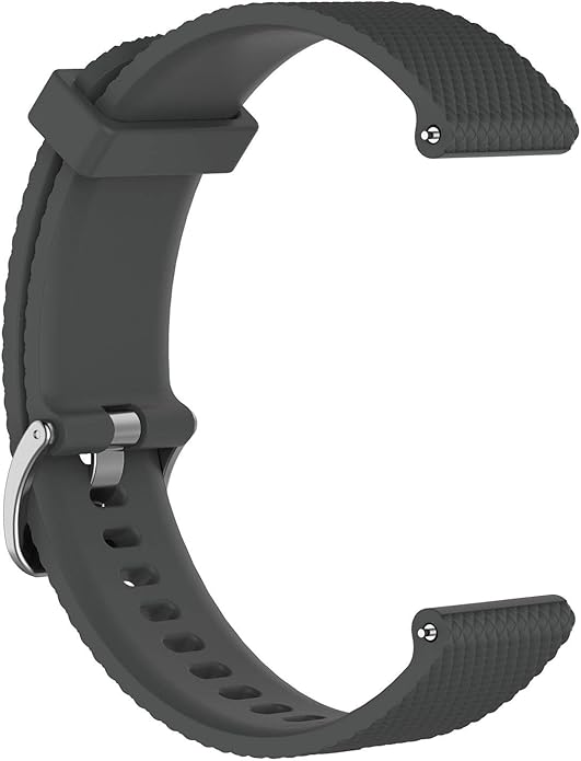INF 20mm Soft Silicone Replacement Bands Compatible with Garmin Vivoactive 3 / Vivomove/Vivomove HR/Vivoactive 3 Music/Forerunner 245/645 Music