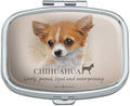 Chihuahua Dog Breed Rectangle Pill Case Trinket Gift Box