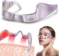 Under Eye Red Light Therapy Glasses – Nutra Light 650nm to Reduce Wrinkles, Rhytides, Eye Bags, Dark Circles & Puffiness, Periorbital Treatment & Eye Protection