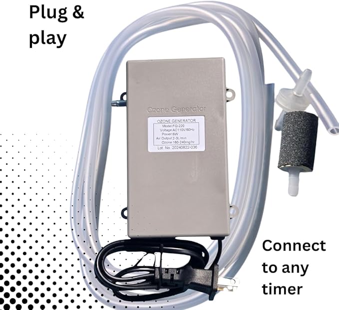 Ozone generator for cold plunge. Keep your cold plunge clean. Maintain cold plunge or ice bath water freshness for longer. Ice bath ozone generator.